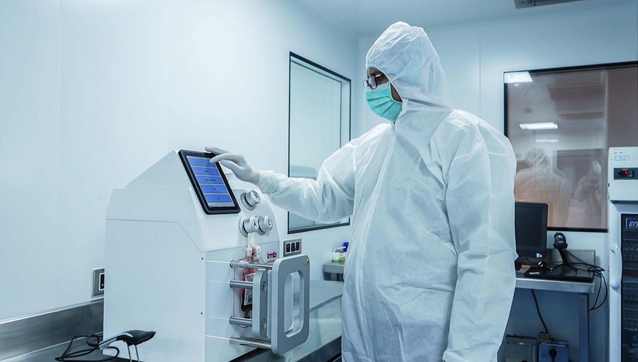 Umbilical cord blood collection and stem cell storage process
